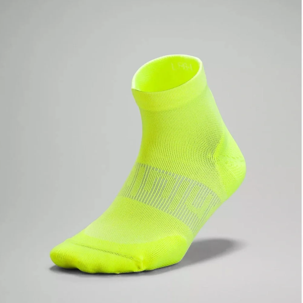 Lululemon Power Stride Ankle Sock - Highlight Yellow